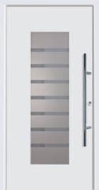 hormann door style 136 with partial matt appearance